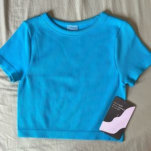 NWT Blue Top M/L